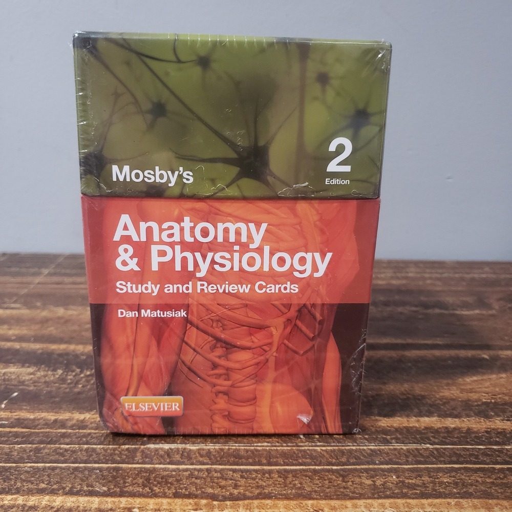 Mosby Anatomy & Physiology Study Review Cards 2nd Ed Matusiak New Flashcards